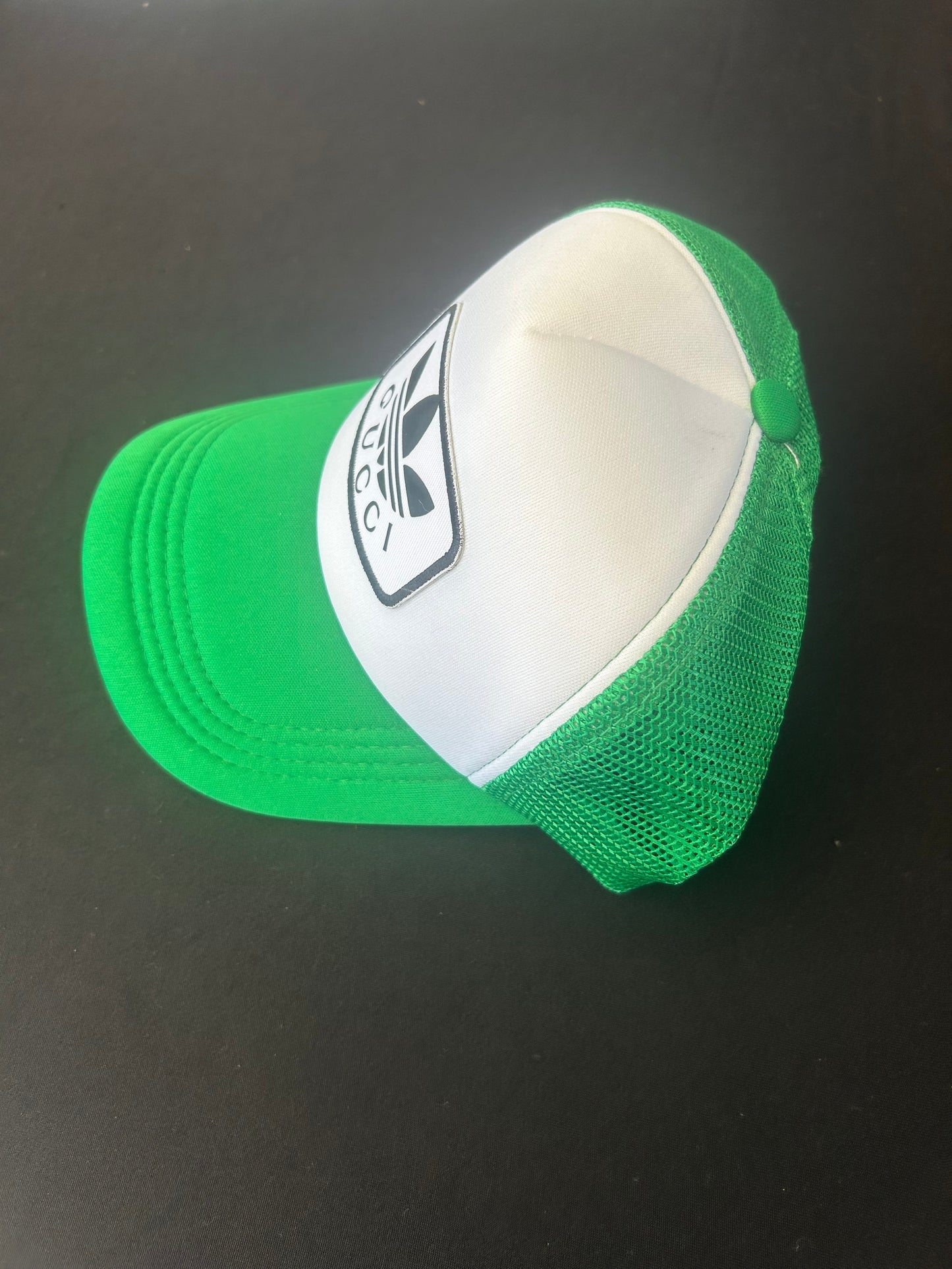 Green Trucker Hat with Patch